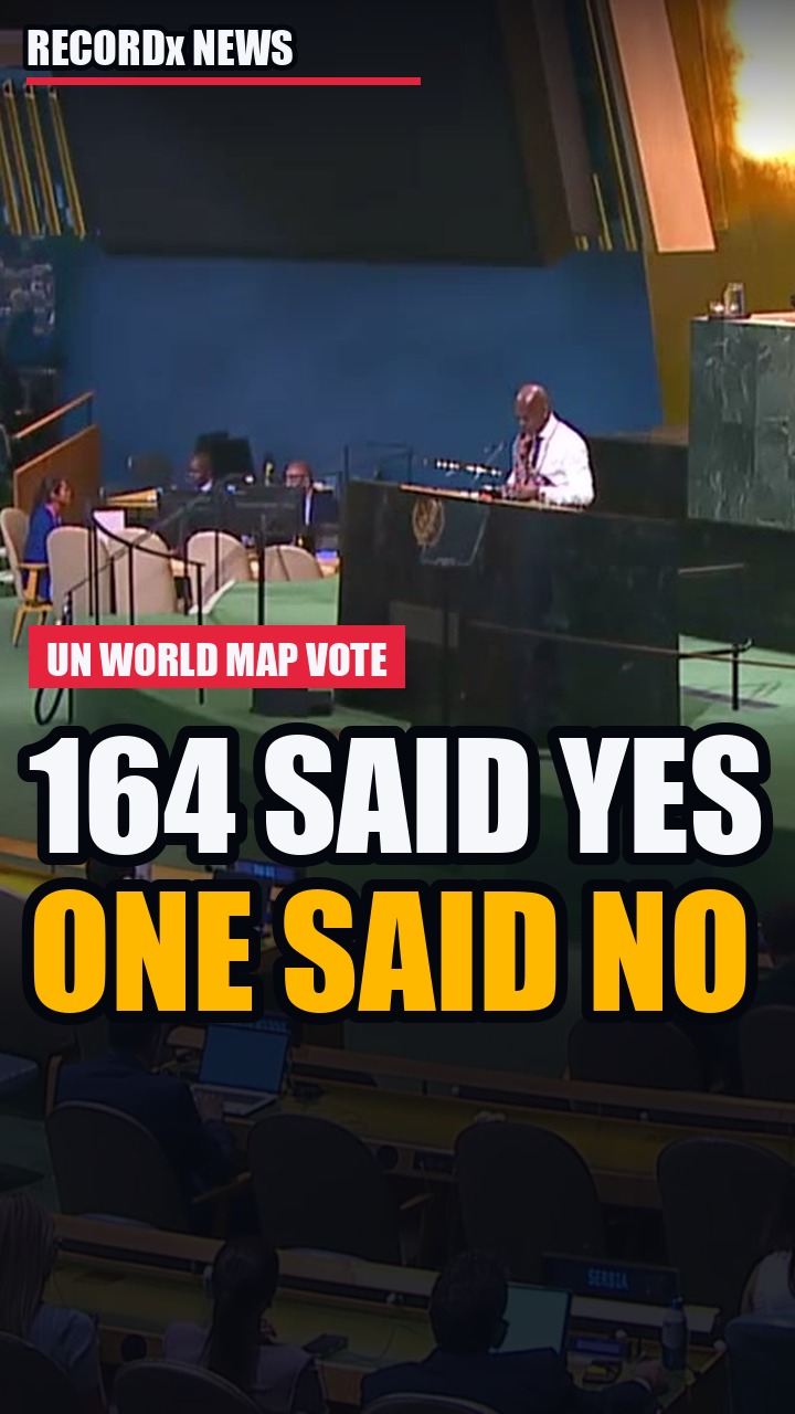 164 Countries Voted to Redraw the World Map. One Said No.