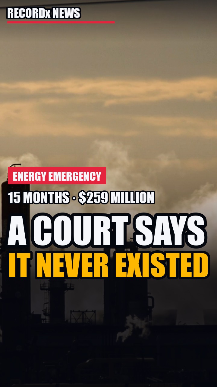 A Court Just Ruled The Energy Emergency Was Not One