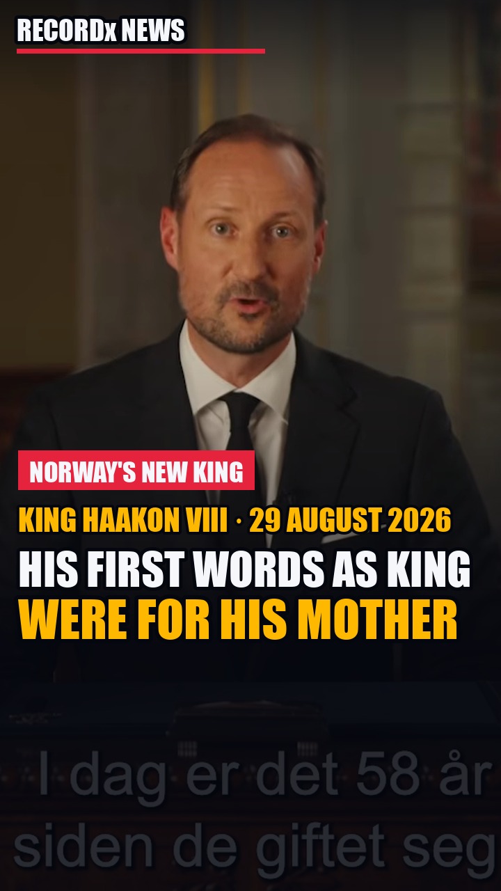 Norway's New King: His First Words Were For His Mother