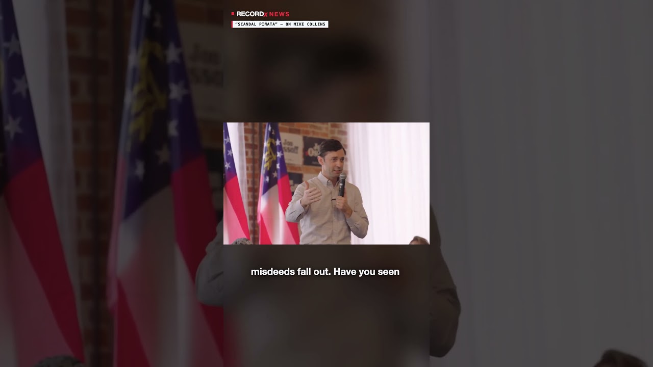 Ossoff Escalates: "The Draft-Dodging Crook President"