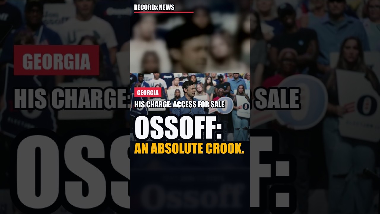 Ossoff On Trump: 'An Absolute Crook'