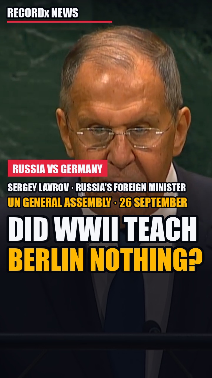 Russia to Germany at the UN: "Did World War Two Teach Them Nothing?"