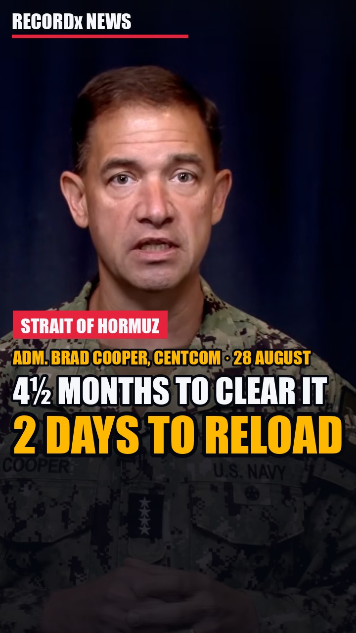 Strait of Hormuz: 4½ Months to Clear, Two Days to Reload
