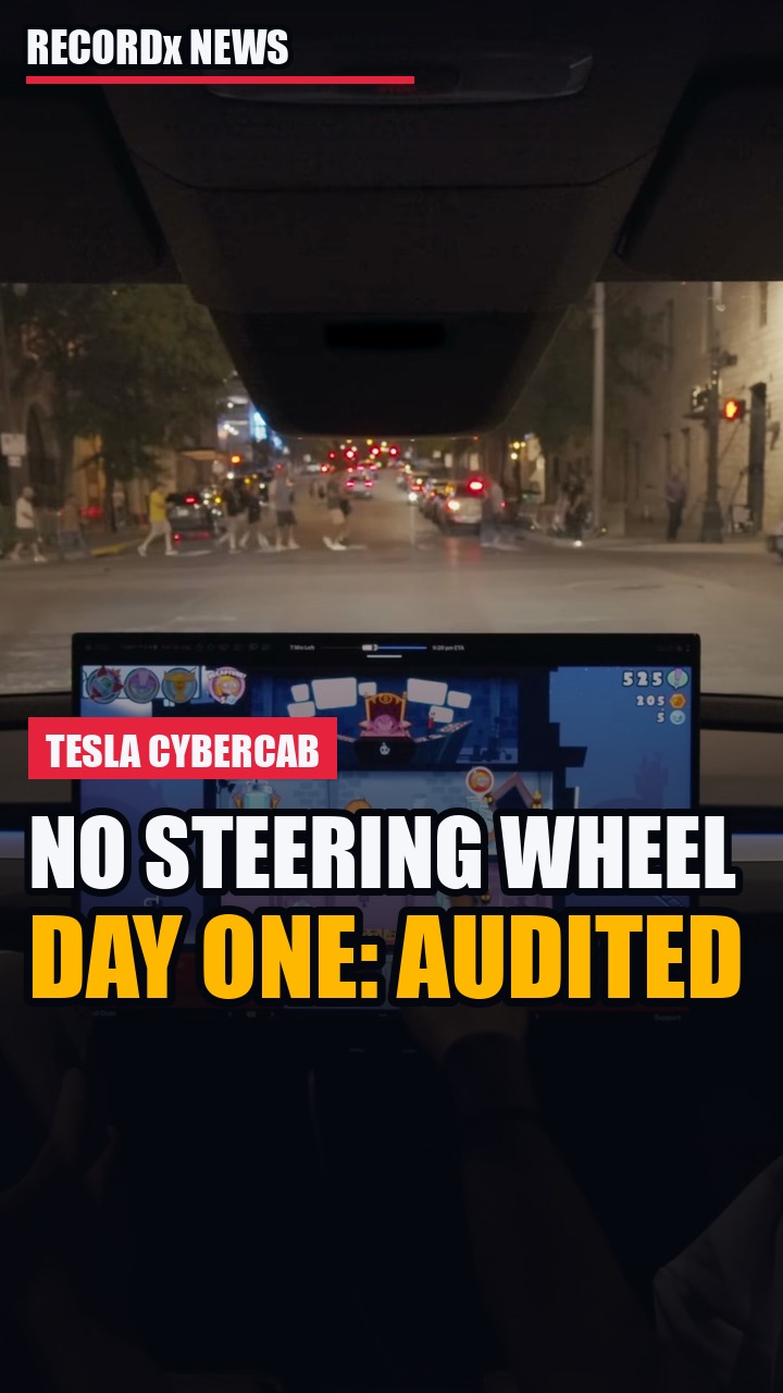 Tesla's No-Wheel Robotaxi Got a Federal Audit on Day One