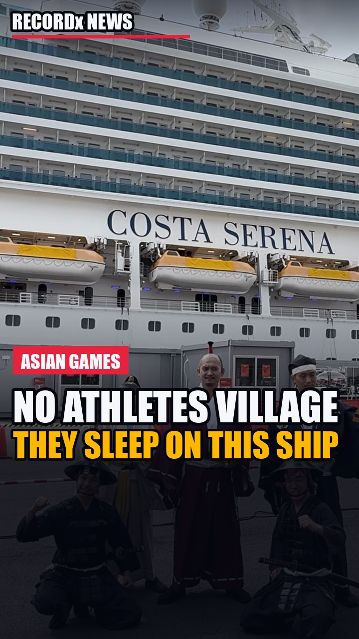 There Is No Athletes' Village At The Asian Games. There's A Cruise Ship.