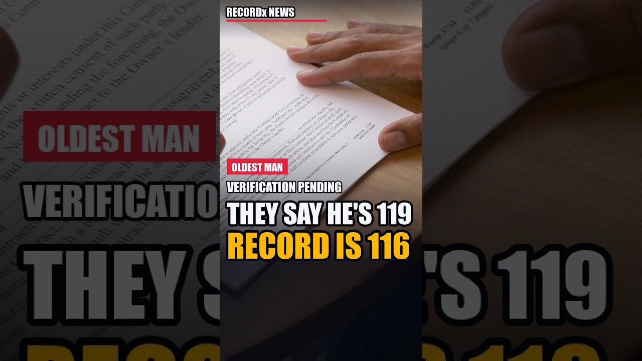 They Say He's 119. The World's Oldest Man Ever Was 116.