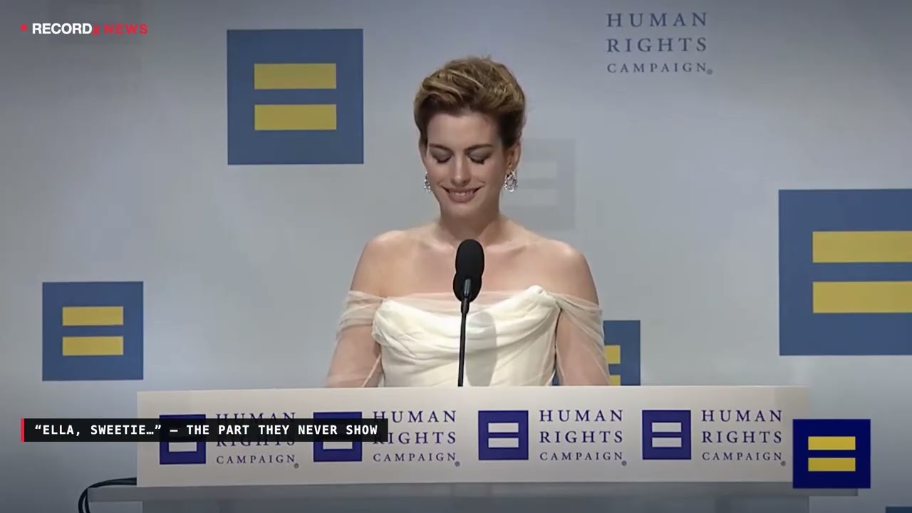 They Tried To Cancel Anne Hathaway's 2018 Speech. It Backfired.